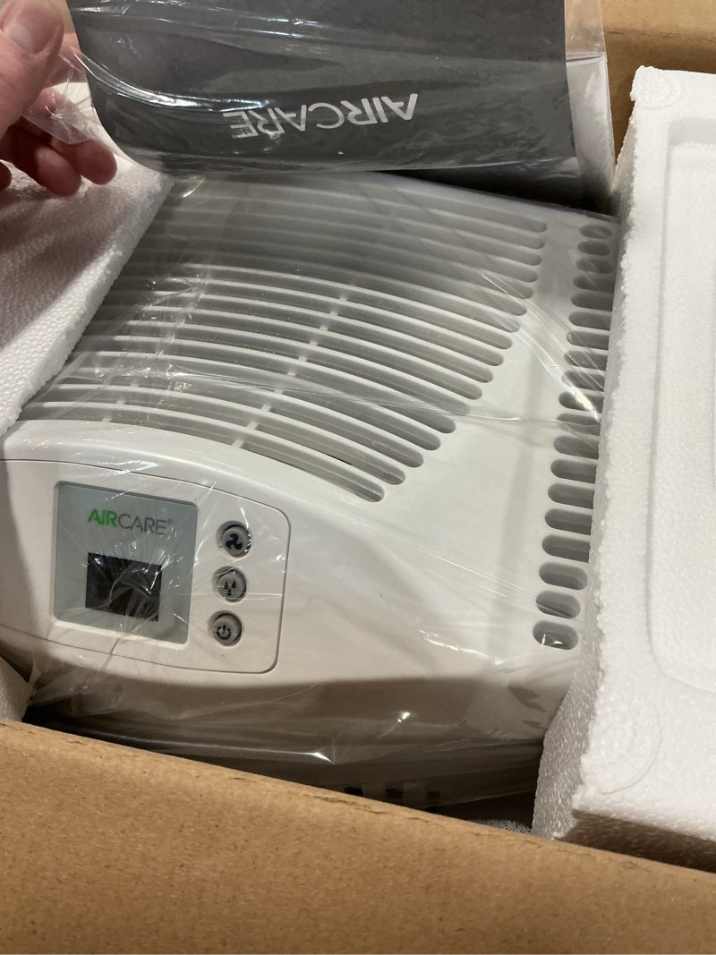 Condition photo showing New/Like New for AIRCARE MA0800 Whole-House Console-Style Evaporative Humidifier  White