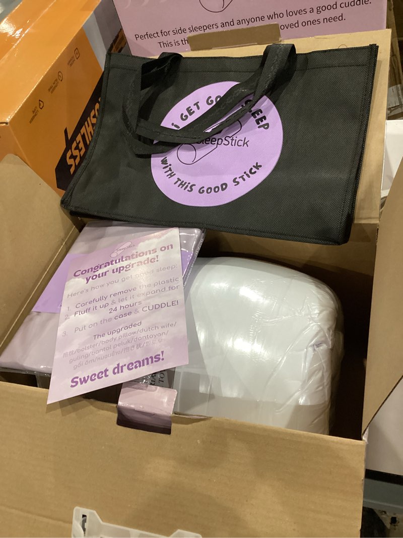 Condition photo showing New/Like New for premium sleepstick foam core with soft microfiber new technology (body pillow/bolster/sleep stick) (sleepstick.us)