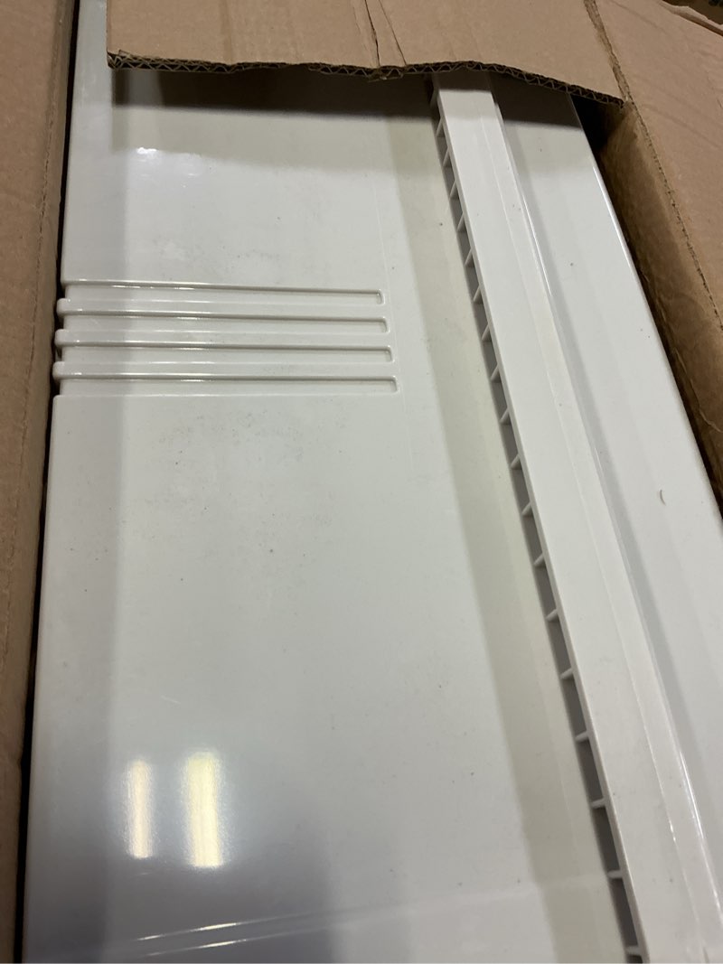 Condition photo showing As Is for QILIPSU Waterproof Junction Box IP67 Outdoor Plastic Electrical Project Enclosure Weatherproof with Mounting Plate, Wall Brackets, Hinged Grey Cover 20"x16.1"x7.9" 20"x16.1"x7.9" Grey Cover