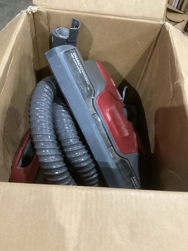 Condition photo showing As Is for Kenmore 81414 Bagged Canister Vacuum Cleaning Tools, 400 Series + Telescoping Wand, Red Kenmore 400 Series + Telescoping Wand