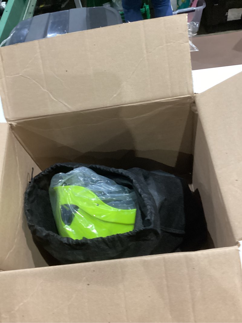 Condition photo showing Good Condition for jorestech hard hat lime abs work-at-height and rescue slotted ventilated helmet with 6-point ratchet suspension ansi z89.1-14 certified for work, home, and general headwear protection hhat-04