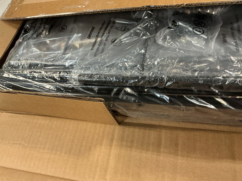 Condition photo showing As Is for JZM Shoe Rack Storage, Narrow 4 Tier Metal Shoe Storage Shelf, Free Standing Shoe Racks, Space Saving Shoe Rack Organizer for Entryway, Hallway, Bedroom, Living Room(12-16 Pair) Grey