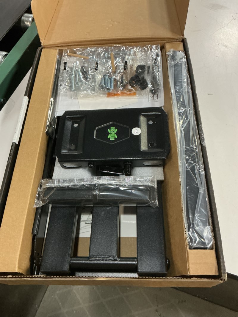 Condition photo showing Good Condition for usx mount full motion tv wall mount for most 42-90 inch flat screen/led/4k, tv mount bracket dual swivel articulating tilt 6 arms, max 16" wood studs, vesa 600x400mm, holds up to 132lbs