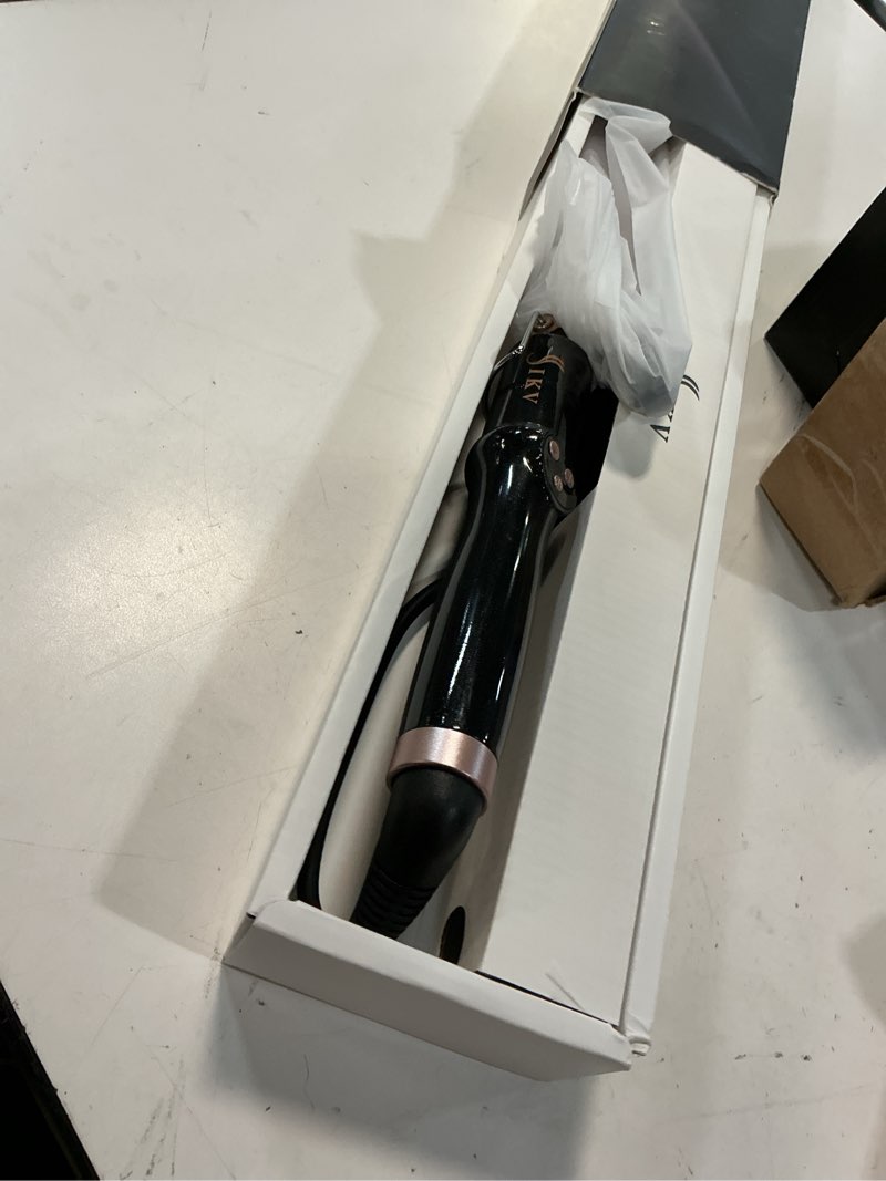 Condition photo showing Good Condition for 3/4 inch extra long barrel curling iron, ceramic tourmaline curling wand professional dual voltage