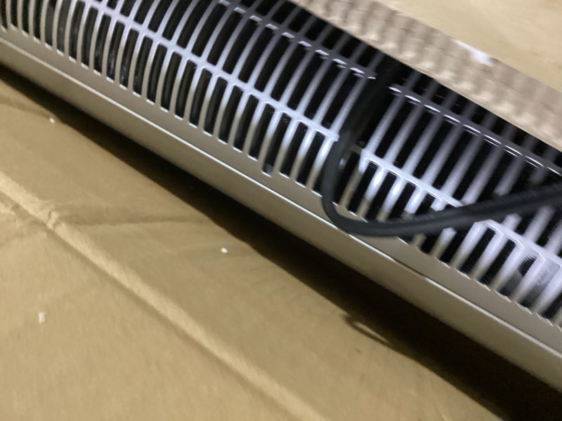 Condition photo showing Good Condition for flanur 1500w ptc ceramic smart space heaters for indoor use, portable heater with remote & app control for large room, office, eco modes, safety protection, 70° oscillation, 12h timer, silver, 1 pack