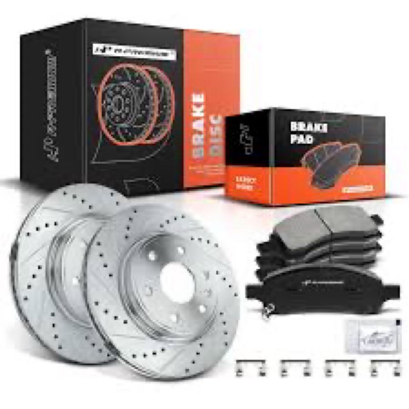 A-Premium Front Drilled Br…-2005 325Ci 325i 328i Z3 Z4 (similar to stock photo)(does not come with brake pads)