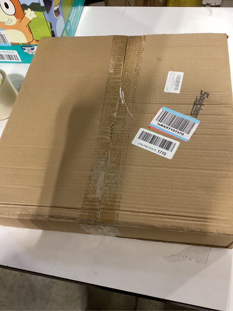 Condition photo showing Good Condition for Soulchen Christmas Crystal Wreaths Garland for Front Door DIY Acrylic Plastic Clear Winter Garland Decoration for Home Indoor Outdoor Wall Window Porch Farmhouse Decor