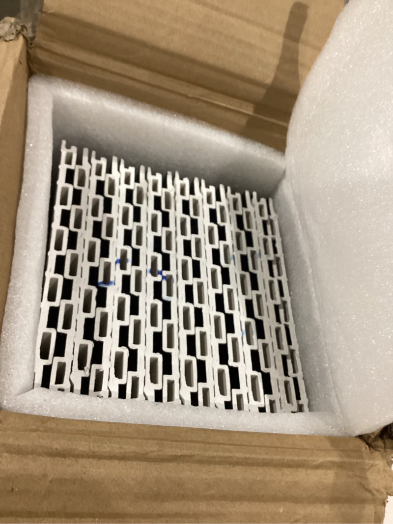 Condition photo showing Good Condition for art3d wpc wainscoting panels, 16-pack 48 x 6 inch 3d wall accents for interior wall decor, living room, bedroom, black 48" * 6" black 16