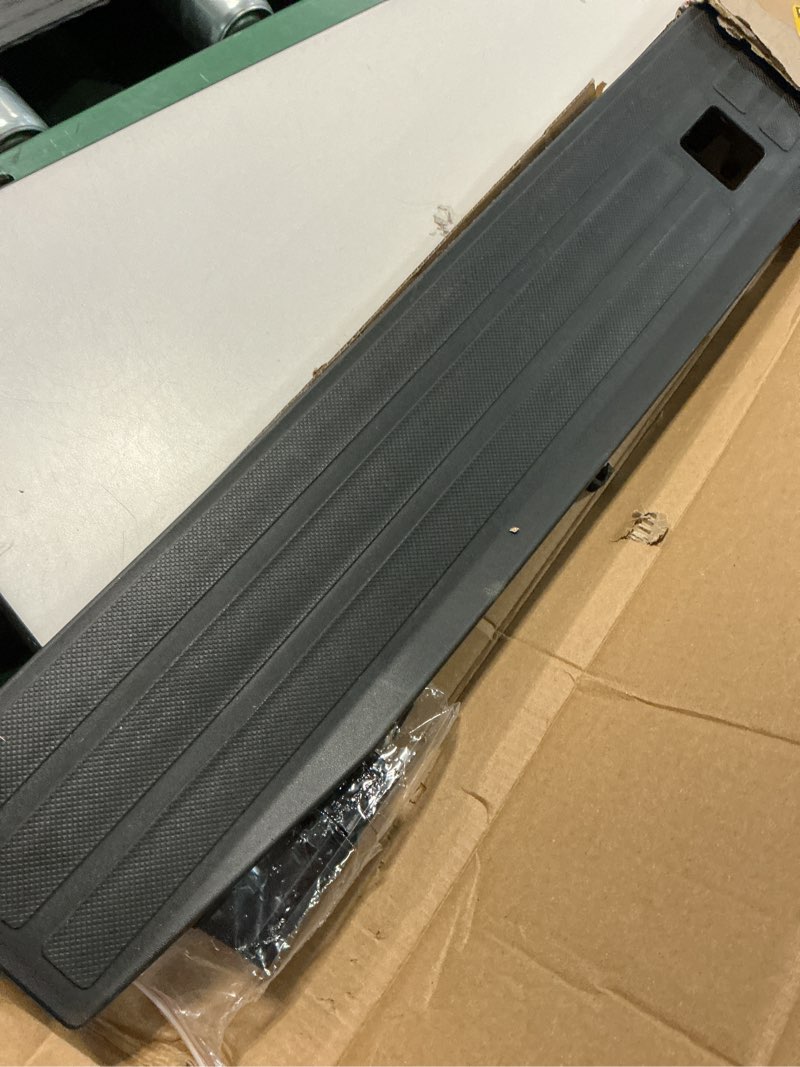 Condition photo showing As Is for RANSOTO Tailgate Molding Trim Compatible with 2017-2022 Ford F250 F350 F-250 F-350 Super Duty Flexible Flex Step Rear Center Truck Spoiler Protector Cover Replaces FO1904134