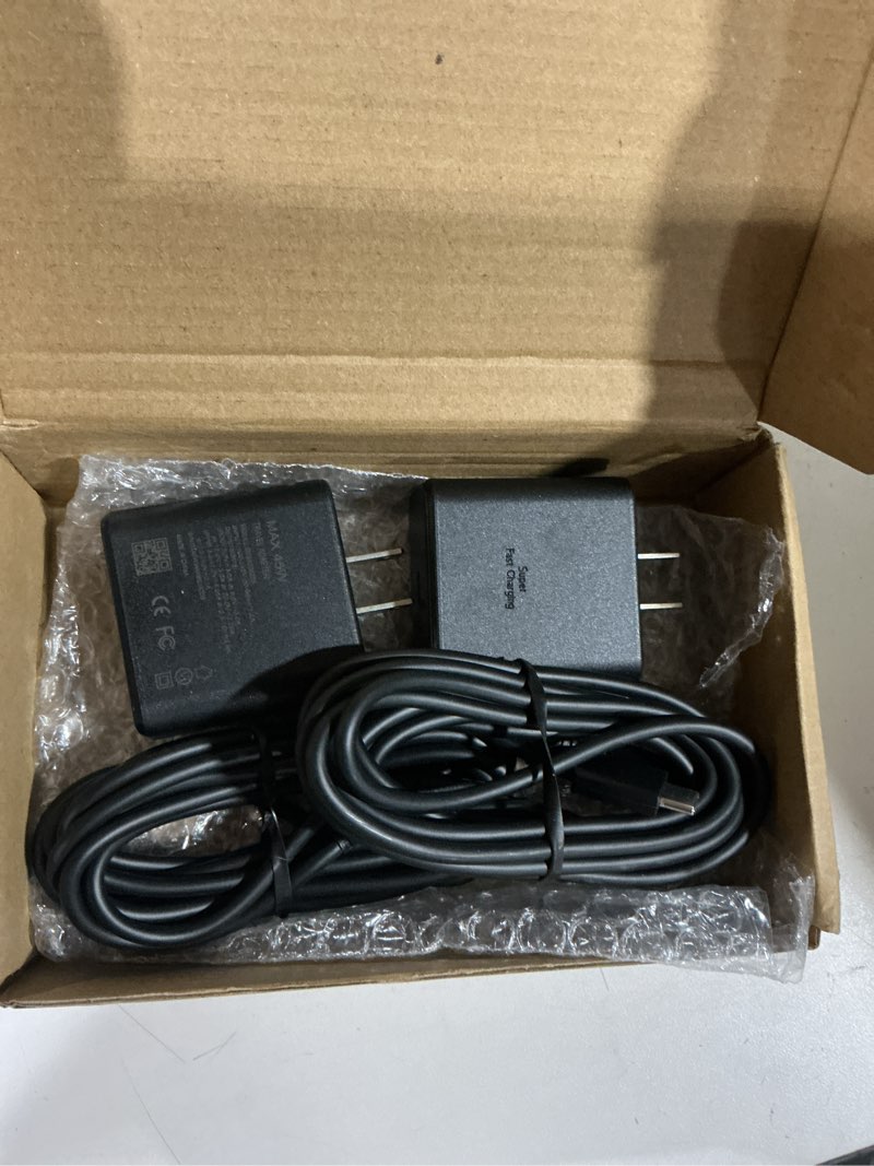 Condition photo showing Good Condition for z flip super fast charger type c,45w usb c wall charger fast charging for samsung galaxy s26 ultra/s24/s23/s25?galaxy z flip7 /flip 6/flip5 z fold 7/6 & 10ft long type c charging cable 2pack