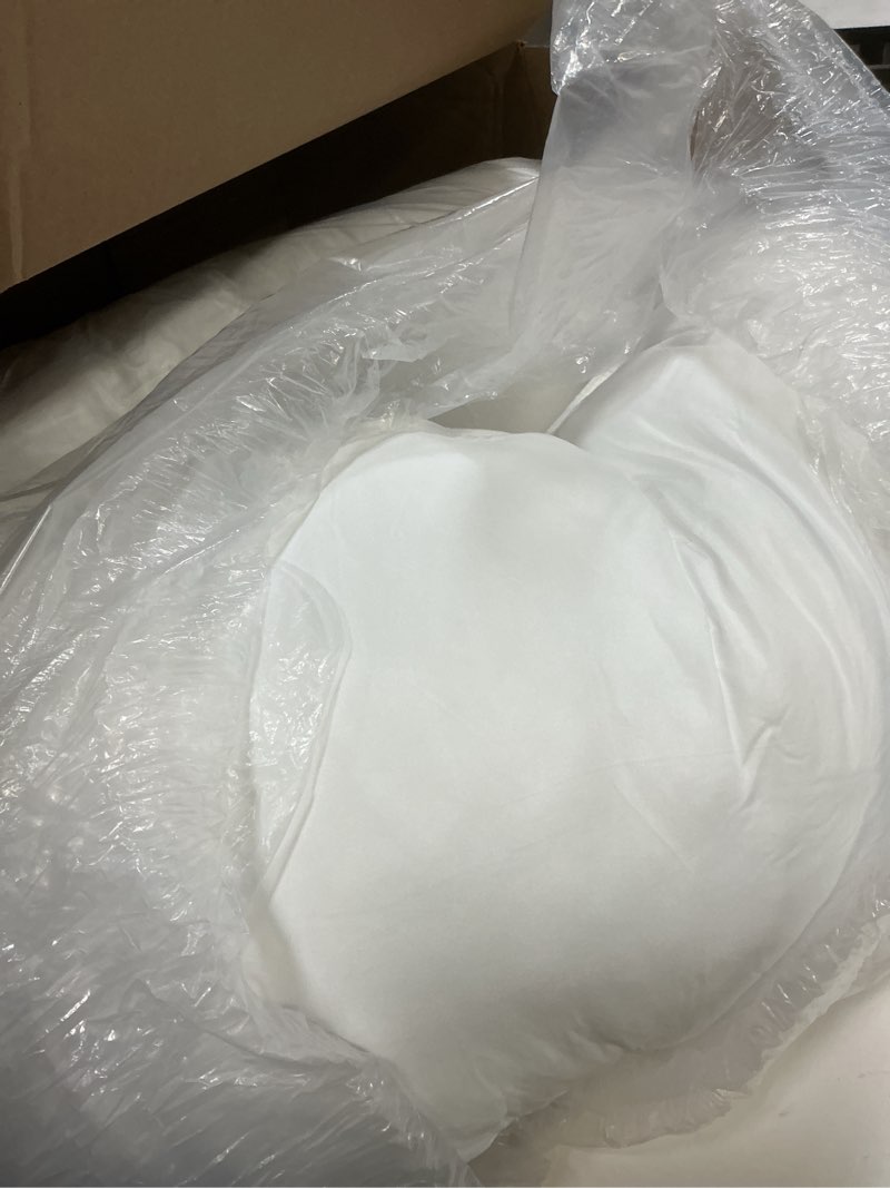 Condition photo showing Good Condition for amazon basics down alternative bed pillows, medium density for back and side sleepers, king, 2-pack, white, 36 in l x 20 in w king (pack of 2) medium pillow