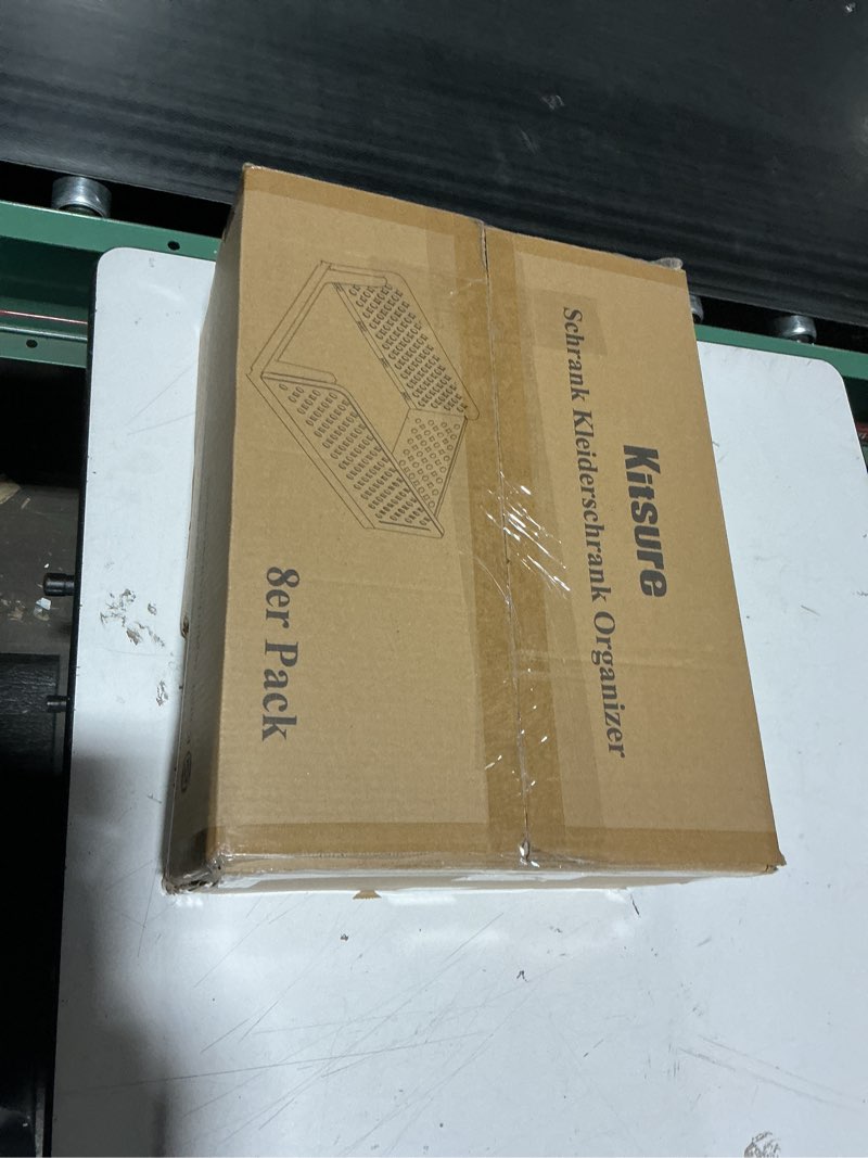 Condition photo showing Good Condition for Kitsure 8-Pack Closet Organizers & Storage - Stackable Foldable Plastic Storage Drawers,Space-Saving