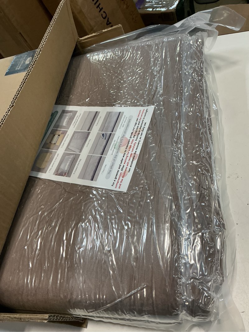 Condition photo showing New/Like New for ILPEOD Baby Play Mat for Floor Tummy Time Mat Nursery Muscle Area Rug Playroom Rug Tatami 59"*71" Memory Foam 1.3" Thick Crawling For Babies,Toddlers, Infants, Kids,Floor(Brown) Camel 59*71"