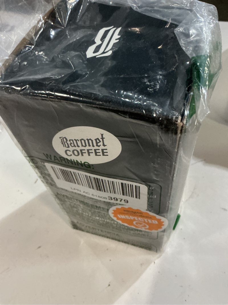 Condition photo showing New/Like New for ((UNKNOWN EXPIRATION DATE))Baronet Coffee Pods [French Vanilla -96 Pods] Single Cup Soft 11 Gram Coffee - 6 Boxes of 16 Single Serve 11 Gram, Medium Roast, Kosher, Vegan [French Vanilla] French Vanilla 16 Count (Pack of 6)