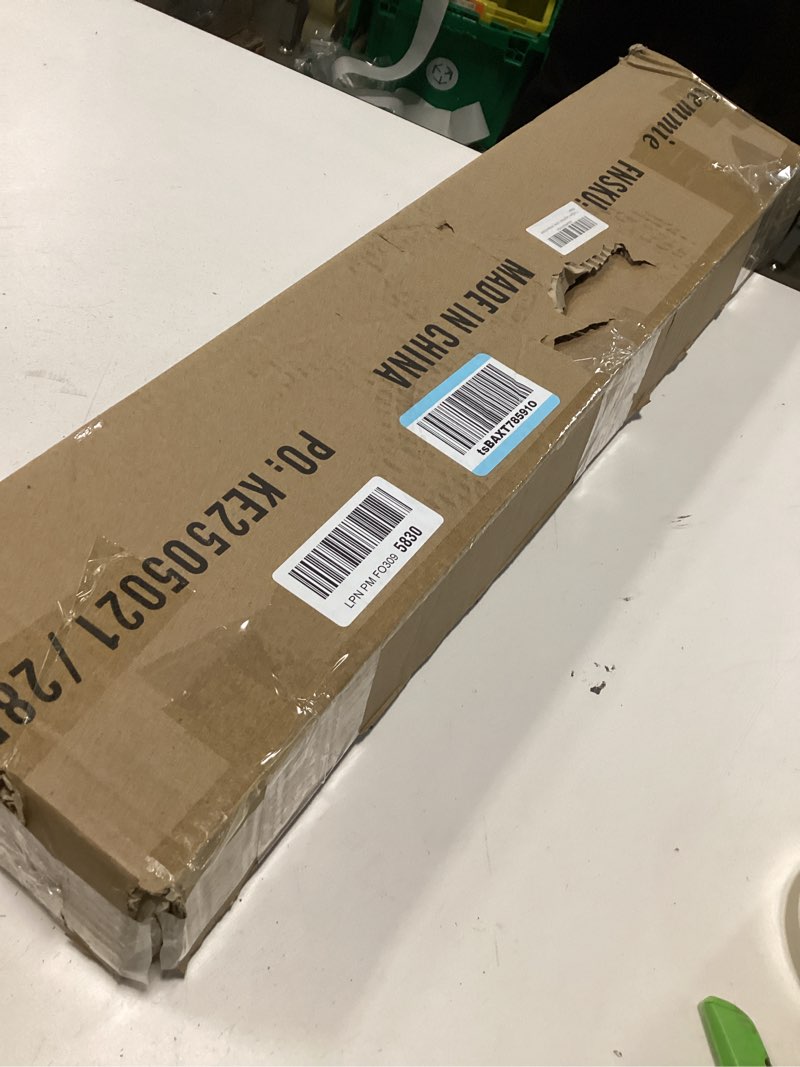 Condition photo showing New/Like New for 1 1/4 Diam Large Room Darkening Rods, 28-48Inch(2.33-4ft) Length Telescoping Wrap Around Curtain Rods For Bedroom Living Room Kitchen, Antique Bronze Antique Bronze 28-48"