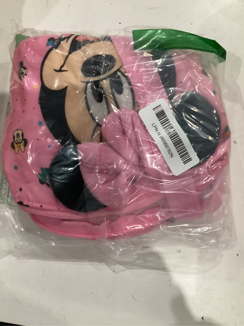 Condition photo showing Good Condition for Disney Minnie Mouse Mini Backpack with Toddler Safety Harness for Girls 9x8” Daycare Bag Backpack with Leash Preschool Outdoor Travel Gifts