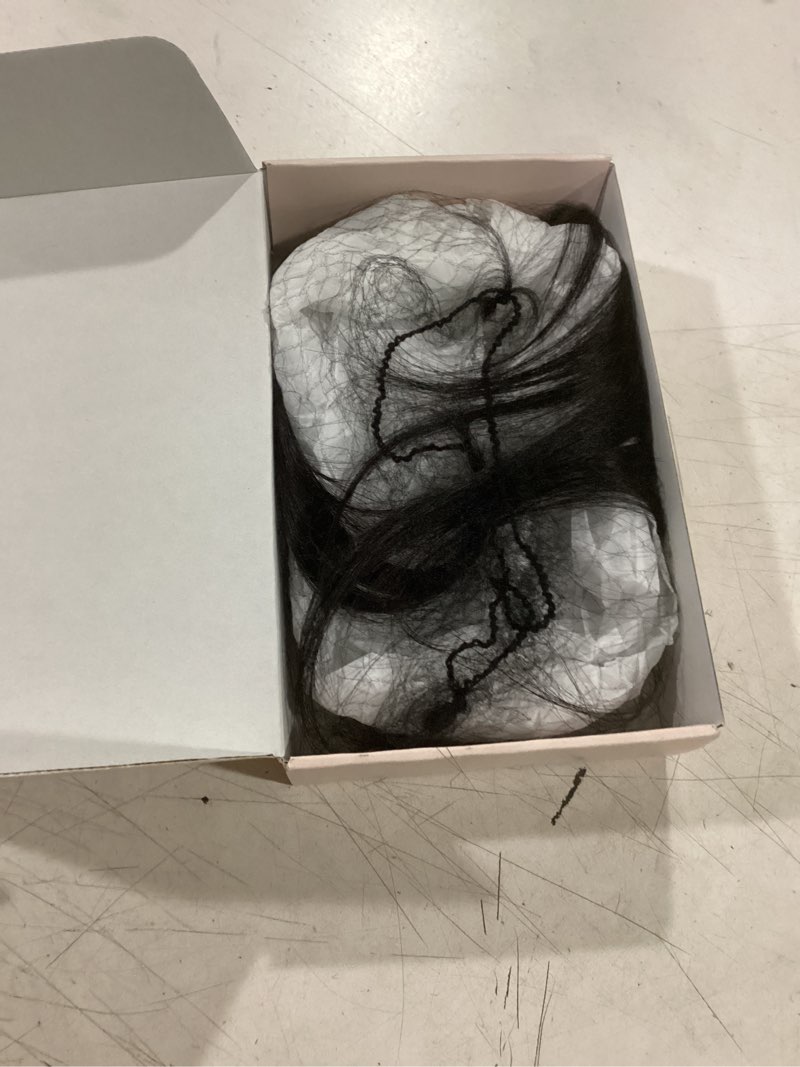 Condition photo showing Good Condition for s-noilite bangs hair clip,360° 3d cover real clip in bangs human hair toppers for women with side bang daily wear (natural black) natural black?3d side? 3d side bangs