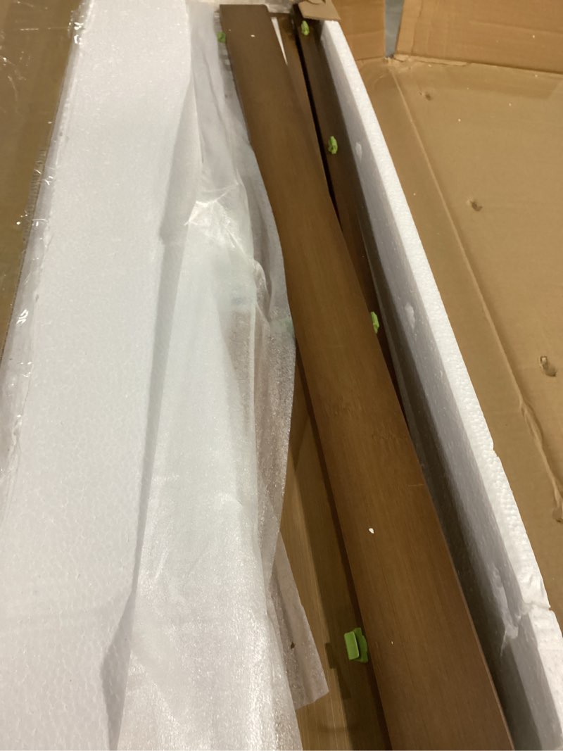 Condition photo showing Good Condition for wire shelf covers, bamboo wire rack covers for pantry, closet (4pcs, 28" w x 16" d) 28"w x 16"d 4