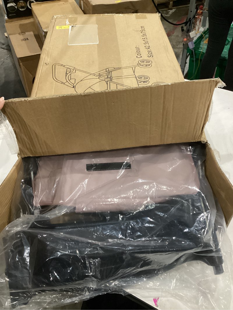 Condition photo showing Good Condition for 4 Wheels Pet Stroller 4 in 1 Pet Stroller with Detachable Carrier for Small & Medium Dogs Cats up to 55 lbs Easy-Folding Travel Dog Wagon with Car Seat Breathable Mesh,Black