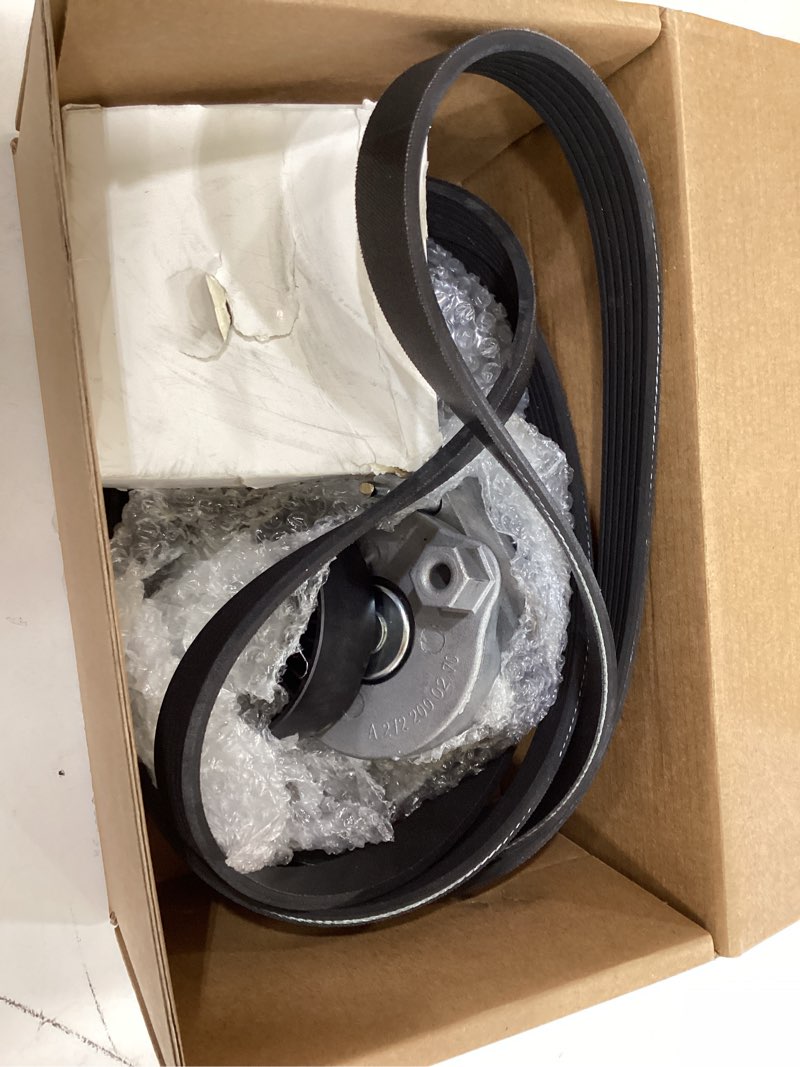 Condition photo showing Good Condition for serpentine drive belt tensioner idler pulley serpentine belt kit compatible with 2006-2011 mercedes-benz ml350 gl450 g550 slk300 c280 glk350 e350 cl550 s550 replaces 2722021419 2722000270