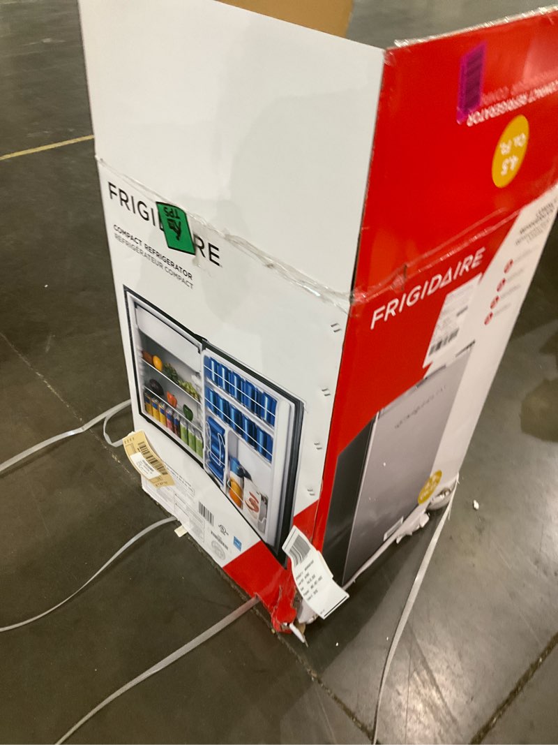 Condition photo showing Good Condition for Frigidaire, 4.5 cu ft Refrigerator, Stainless Steel Door, Platinum Series 4.6 cu ft