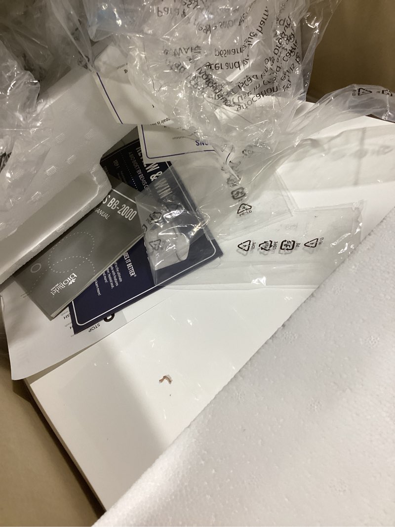 Condition photo showing Good Condition for Bio Bidet BB2000 Bliss Electric Bidet Toilet Seat, Warm Water with Air Dryer, Heated Seat with Sensor and Slow Close Lid, Night Light, Remote Control, Elongated, White Elongated Premium Bidet