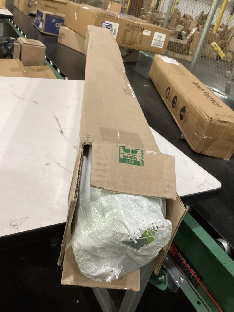 Condition photo showing Good Condition for 39" x 50' heavy-duty floor protection | construction grade carpet protector | drop cloth plastic film for hardwood floors | waterproof painters covering with no residue (green) 39" x 50' green