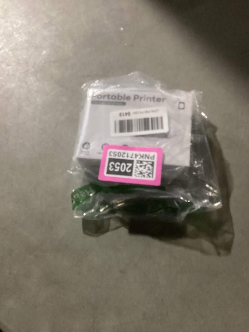 Condition photo showing Good Condition for label maker machine with tape - inkless mini bluetooth label printer with multiple templates, wide waterproof labels, portable thermal sticker labeler for school home office kitchen organization
