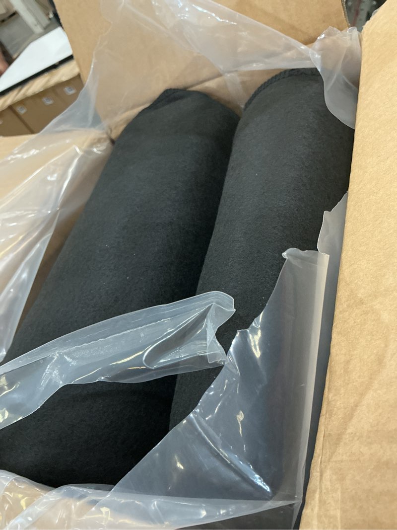 Condition photo showing Good Condition for uirway 12 ft round heavy duty pool liner pad for above ground pools, [2026 new pool pad 300g/m² thicker] black underlayment mat, double density seamless puncture resistant & weed barrier protection round-12ft
