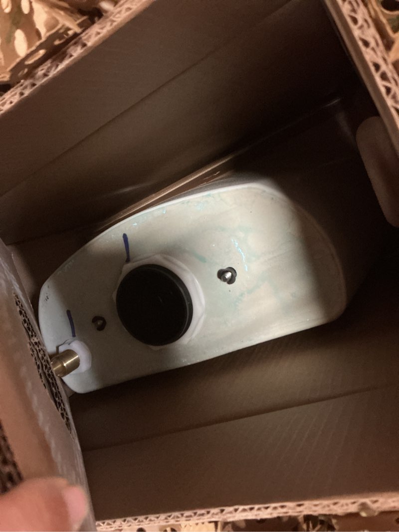 Condition photo showing As Is for American Standard 4188B104.020 Toilet Water Tank, White
