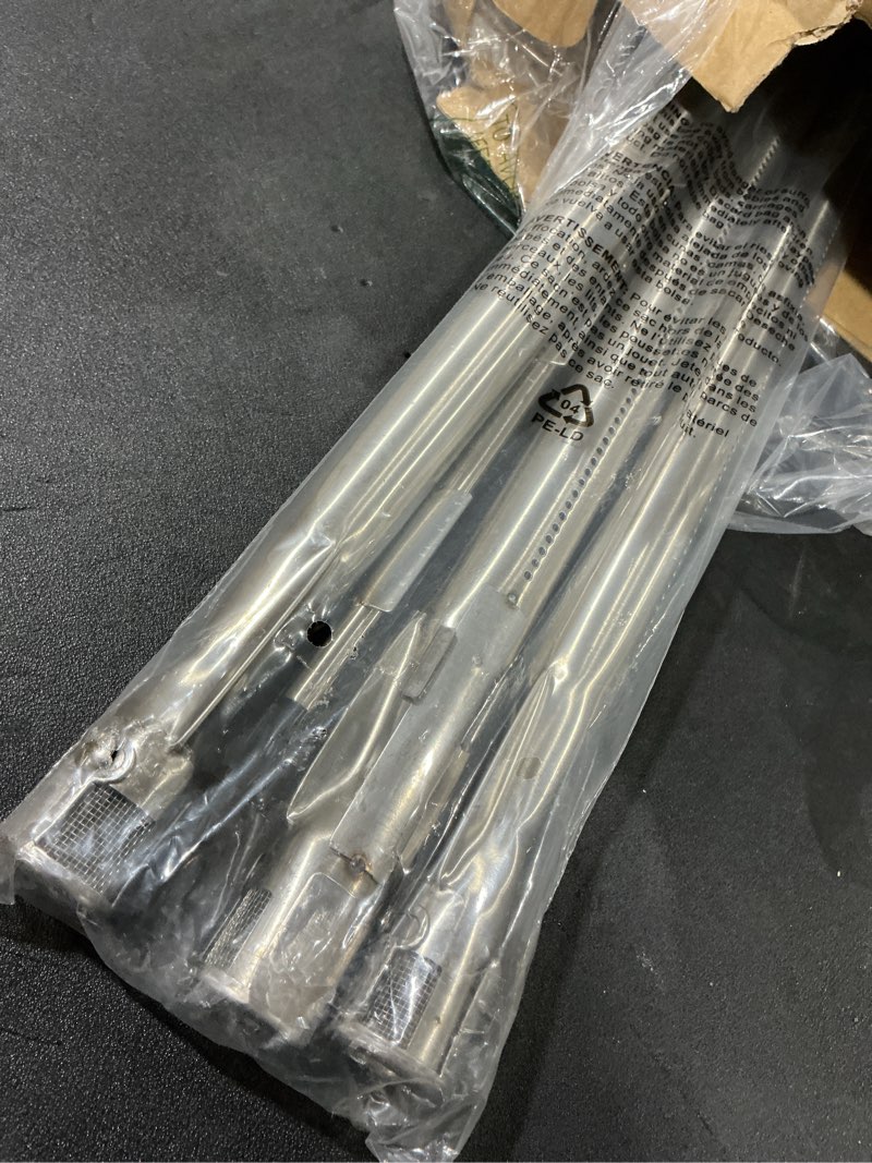Condition photo showing Good Condition for X Home Grill Replacement Parts for Weber Spirit & Spirit II 300 Series, Spirit E/S 310 (Front-Mounted Control), Porcelain-enameled 7636 Flavorizer Bars and Stainless Steel 69787 Burner Tubes Set