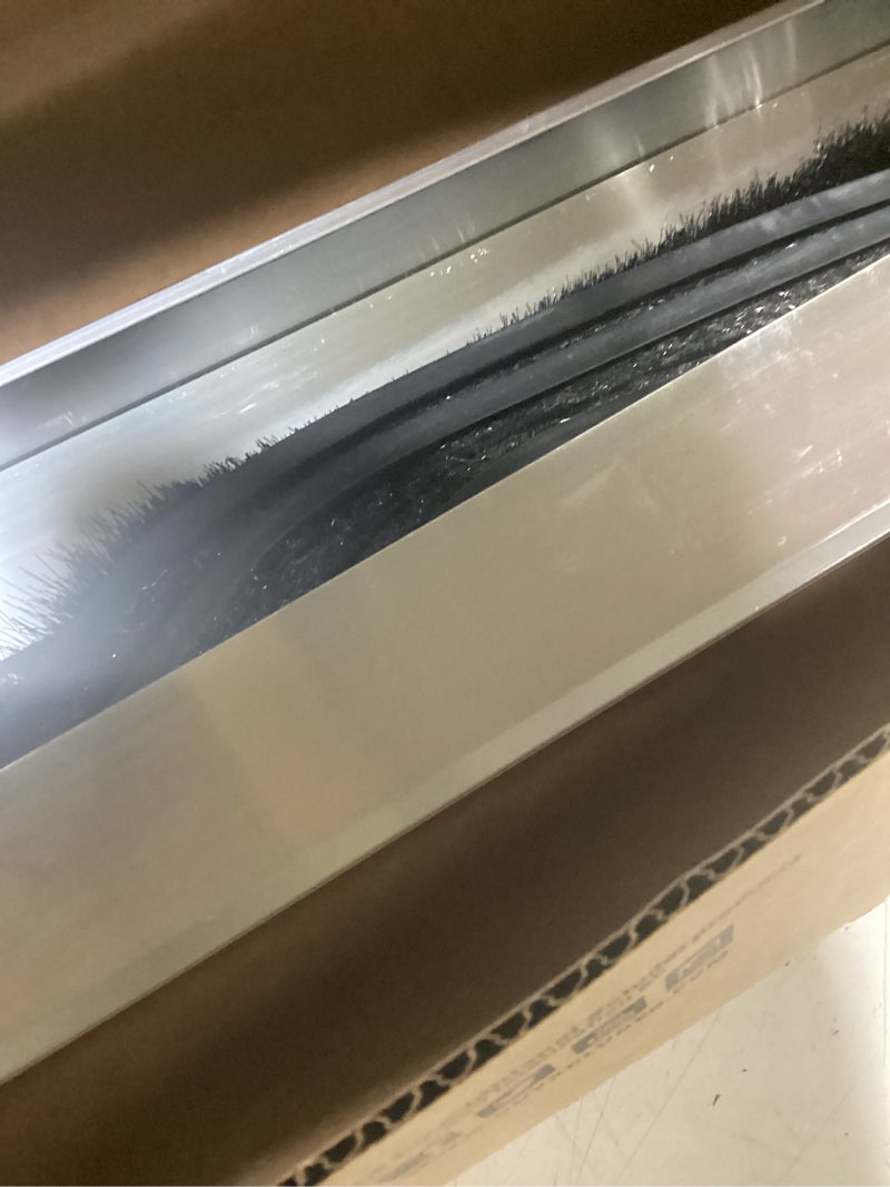 Condition photo showing Good Condition for zonon 9.84ft u shape +o ring combination universal garage door bottom seals with brush and aluminum track retainer for garage door