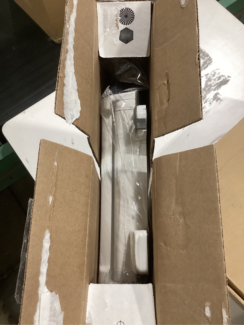 Condition photo showing As Is for KOHLER 4639-RL-0 Cachet ReadyLatch Round Toilet Seat Soft Close, White White Round Ready Latch