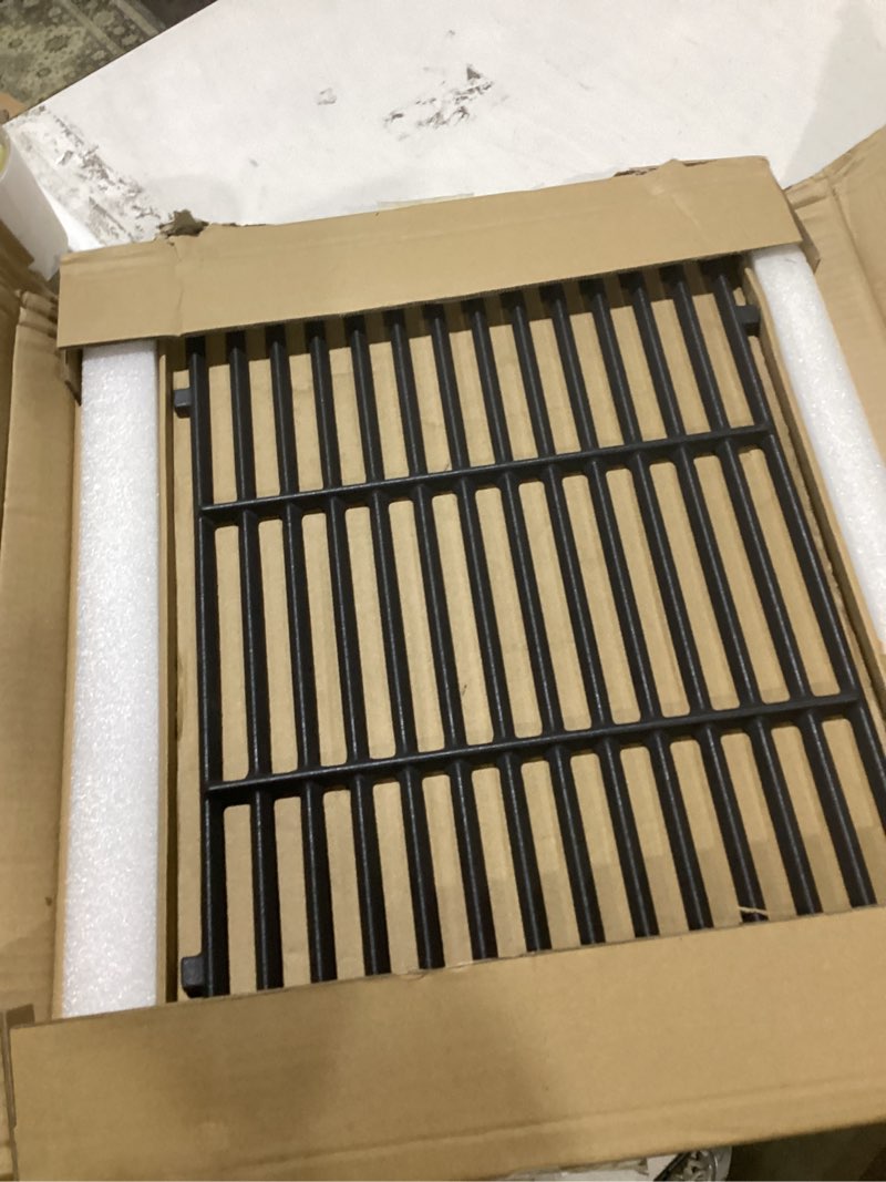 Condition photo showing Good Condition for 66095 66802 genesis ii grill grate replacement parts for weber genesis ii 300 series, weber genesis ii e-310 ii e-315 ii e-325 ii e-330 ii e-335 ii s-310 ii s-335 ii s-345 ii se-335 ii se-310 66805 18.8 x 26.5'' for 2pcs grates