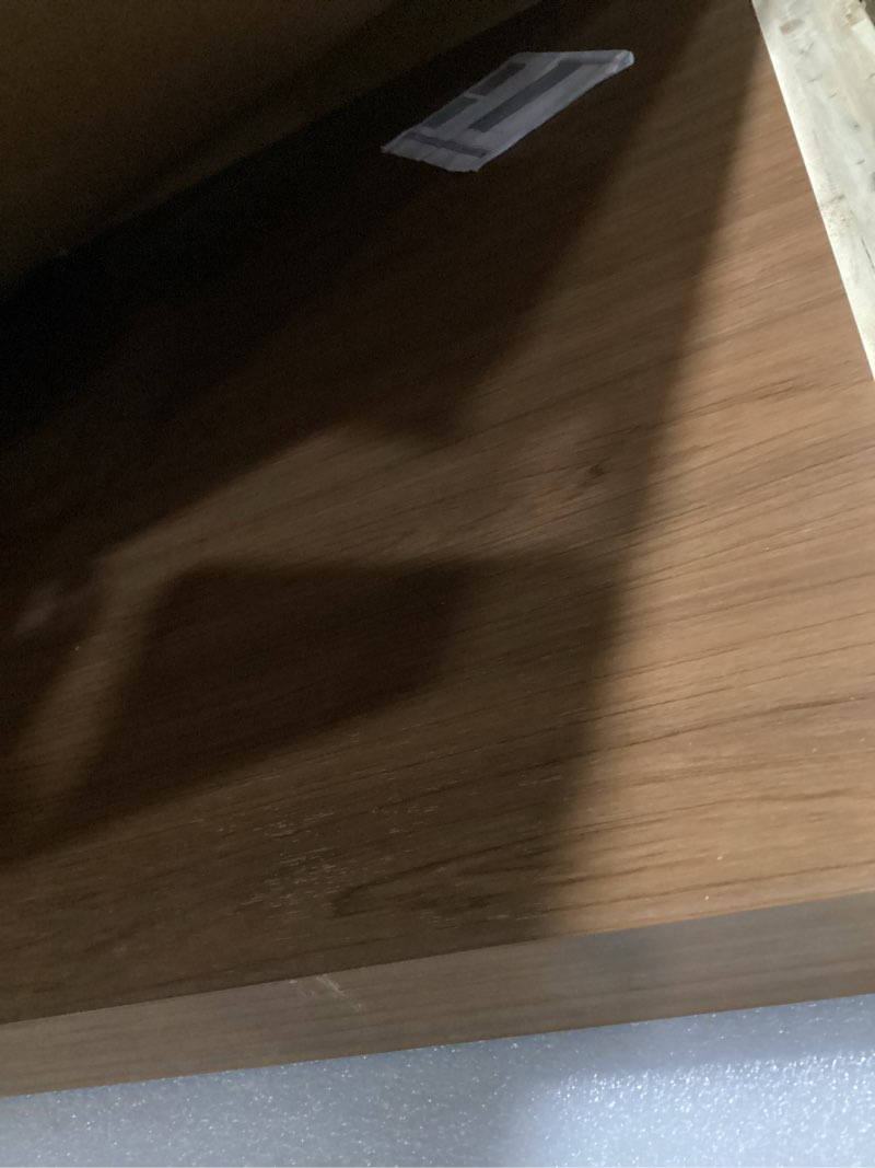 Condition photo showing Good Condition for JUBEST 40"x86" Concealed Sliding Barn Door with Soft Close Hardware Kit, Brown Hidden Door for Opening 32"-36"x84", Waterproof and Modern, Smooth Sliding, for Interior Using, Widely Used