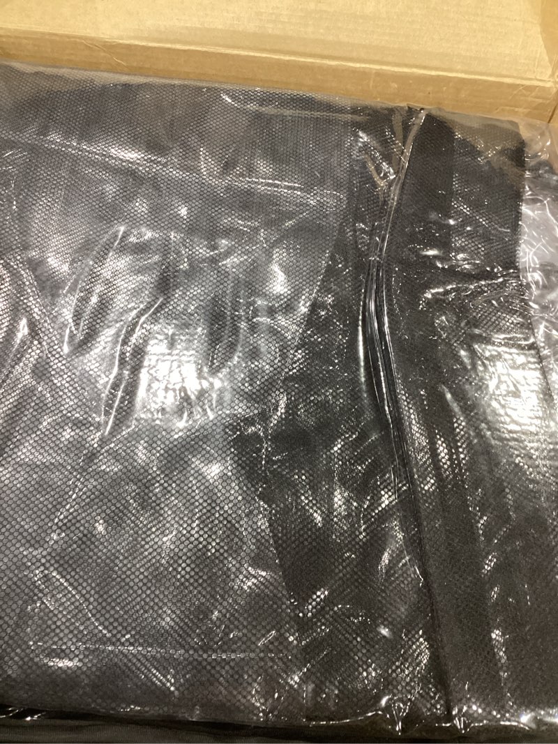 Condition photo showing As Is for Big Size Rain Cover for Stroller, Mosquito Net for Trolley Cart, 2in1 Big Cover with Window for Picnic Camping Wagon Stroller Waterproof Windproof Accessories (Cart Not Included)