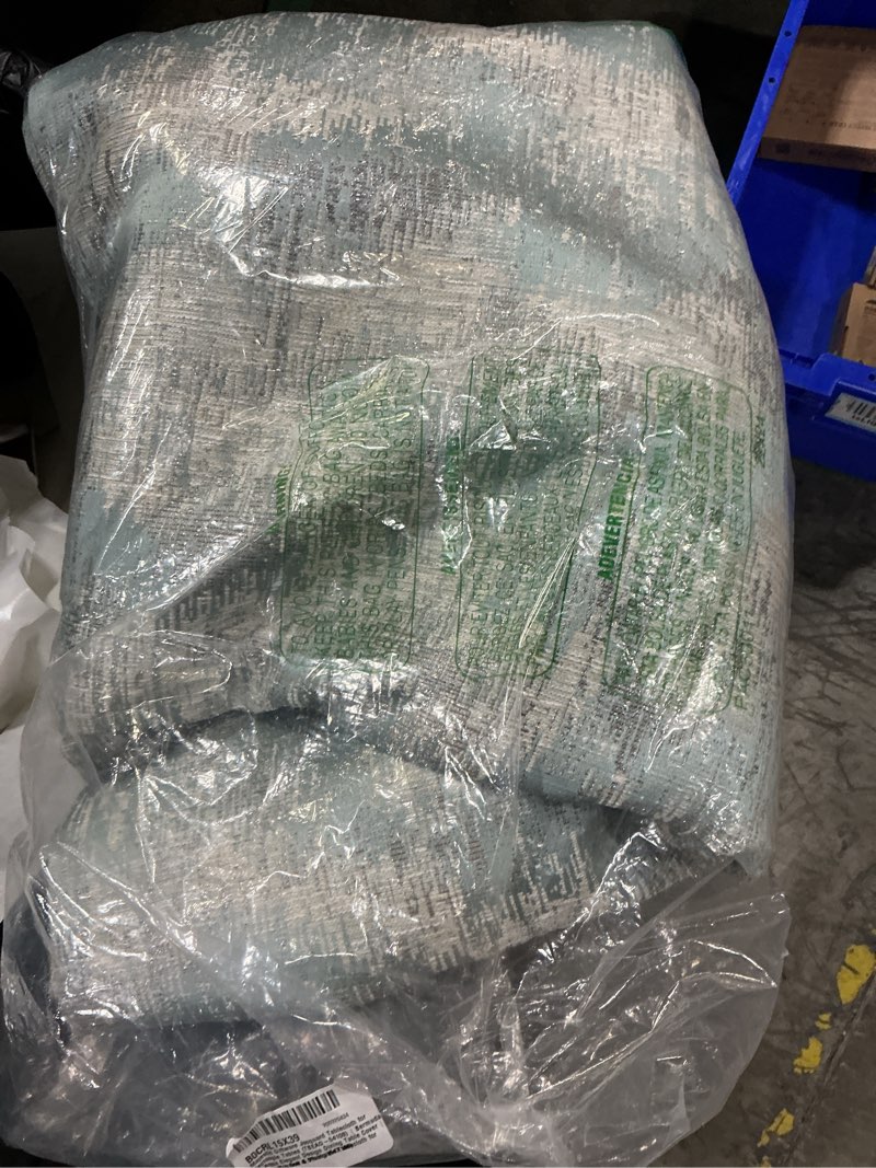 Condition photo showing Good Condition for Majestic Giftware Jacquard Tablecloth for Rectangle Tables (TBEAQ-54108) | Bermuda - Aqua Elegant Design Dining Table Cover | Decorative Soft & Washable Tablecloth for Home, Kitchen & Dining (54X108) Bermuda - Aqua 108" x 54" (Rectangular)