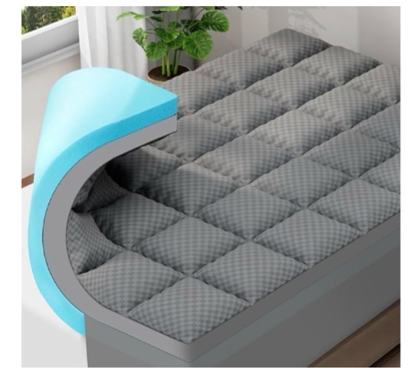 mattress topper, size unknown 