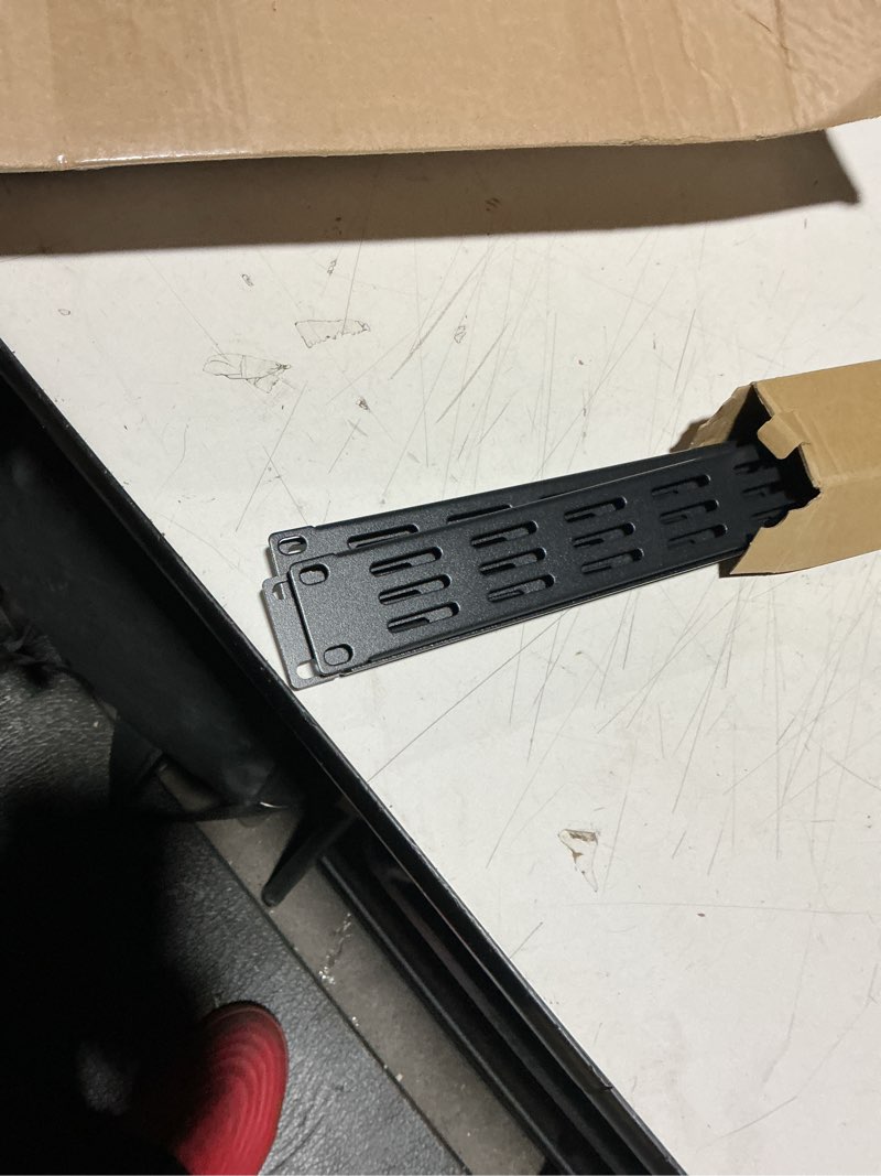 Condition photo showing Good Condition for 5 Pack of 1U Vented Blank Panel - Steel Blank Rack Mount Panel Spacer for 19in Server Rack Cabinet or Enclosure, Black (1U)