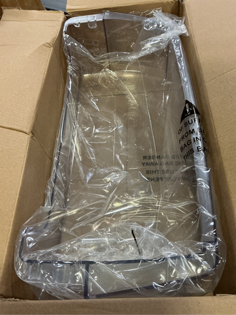 Condition photo showing New/Like New for wr71x38318 refrigerator door shelf bin compatible for g-e refrigerator wr71x24428 4975917 ap7175677 ps16619590 eap16619590 parts-by miflus