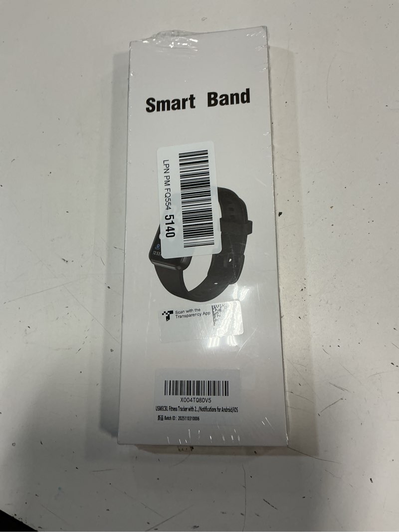 Condition photo showing New/Like New for Smart Watch Health Fitness Tracker with 24/7 Heart Rate, Blood Oxygen Blood Pressure Sleep Monitor, 115 Sports Modes, Step Calorie Counter Pedometer IP68 Waterproof for Android and iPhone Women Men Graphite Black