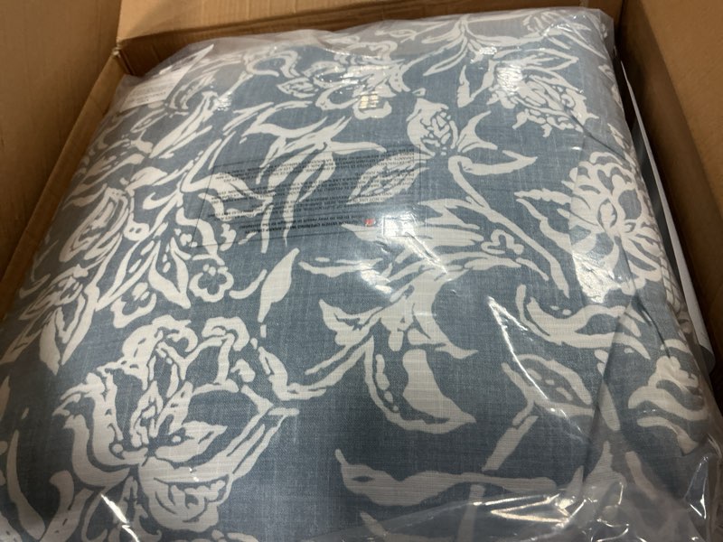 Condition photo showing New/Like New for Nautica- King Comforter Set, Cotton Reversible Bedding Set, All Season Designer Home Décor (Tortola Blue, King) King Tortola Blue