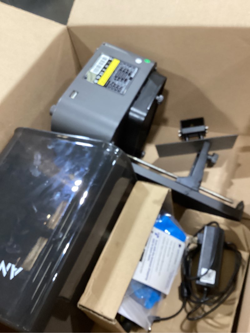 Condition photo showing As Is for ANYCUBIC Photon Mono 4, Resin 3D Printer with 7'' 10K Mono LCD Screen, Stable LighTurbo Light Source and 70mm/h Fast Printing, Print Volume 6.04'' x 3.42'' x 6.49''