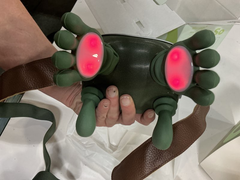 Condition photo showing New/Like New for bionic hand neck and shoulder massager with heat, shiatsu kneading trapezius muscle massager, cordless portable full body massage device, gift for office workers & parents