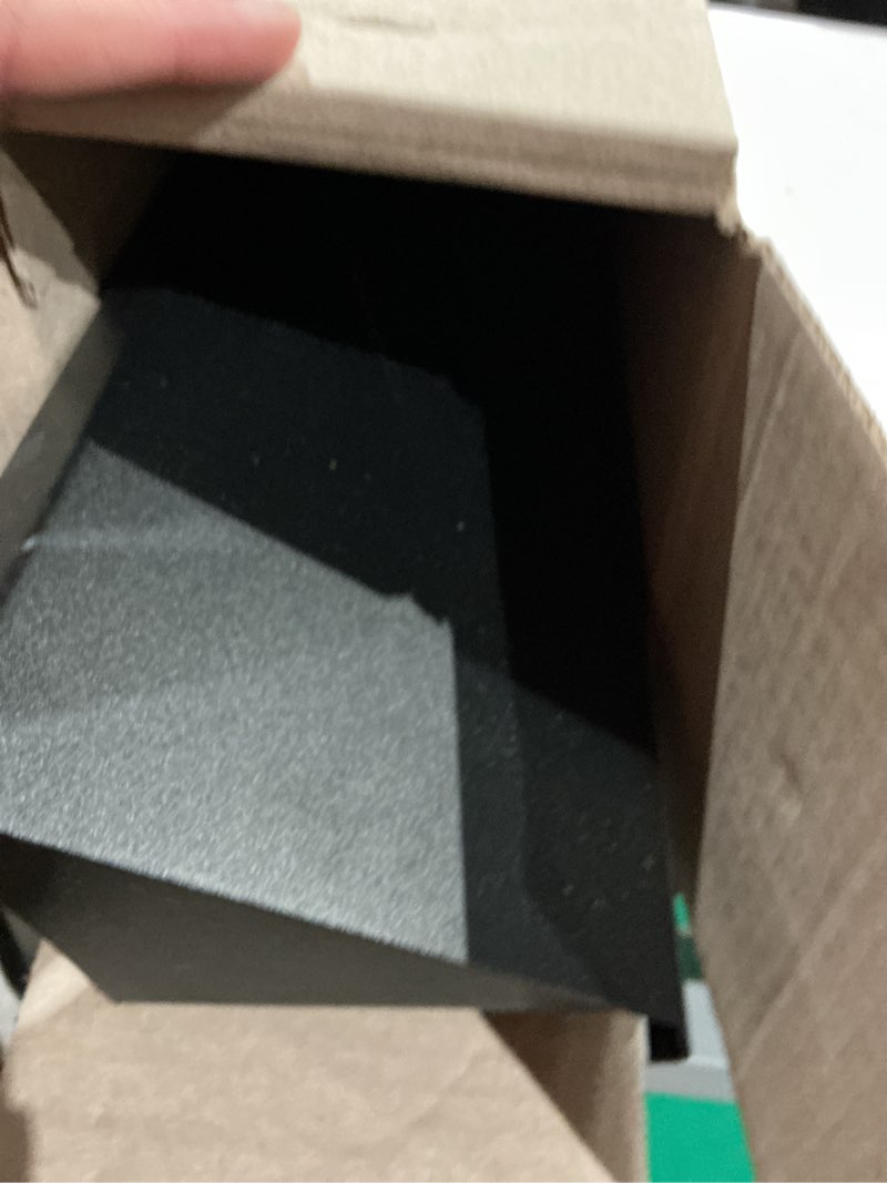Condition photo showing Good Condition for black adjustable fireplace hood for 28 to 48" harmony burners fireplace hood heat shield ?patent applied?