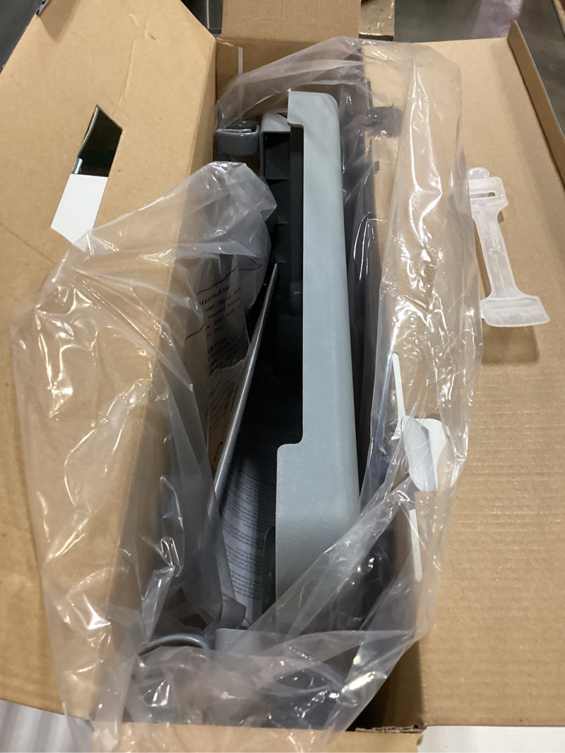 Condition photo showing New/Like New for lumex folding walker tray with cup holders – clip-on walker accessory, tool-free installation, grey