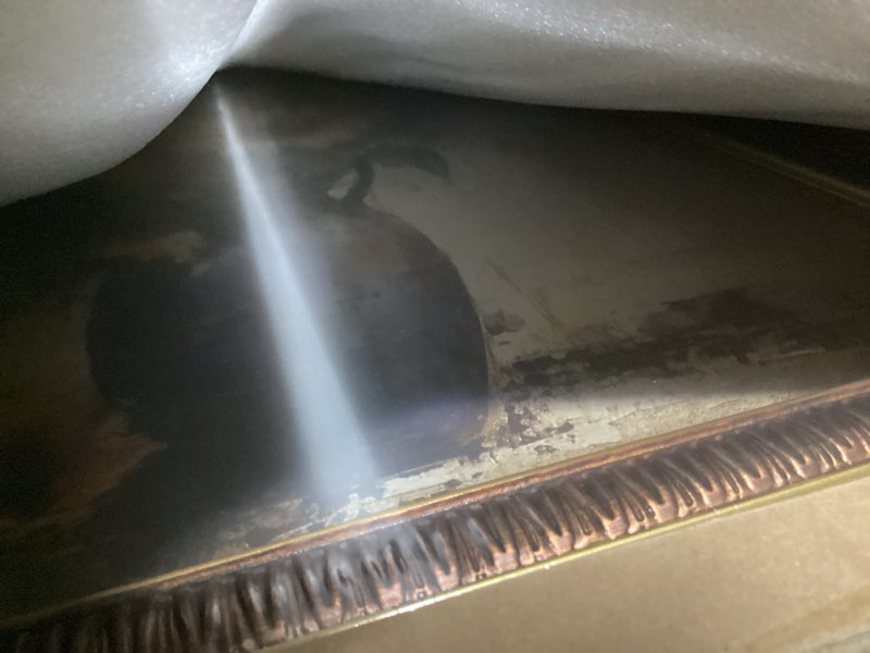 Condition photo showing As Is for 18x24 Picture Frame, HD Real Glass 18x24 Vintage Photo Frame, 18 by 24 Poster Frame with Vintage Gold Border Horizontal & Vertical Display for Tabletop or Wall Decor (1 Pack) Vintage Gold 18x24