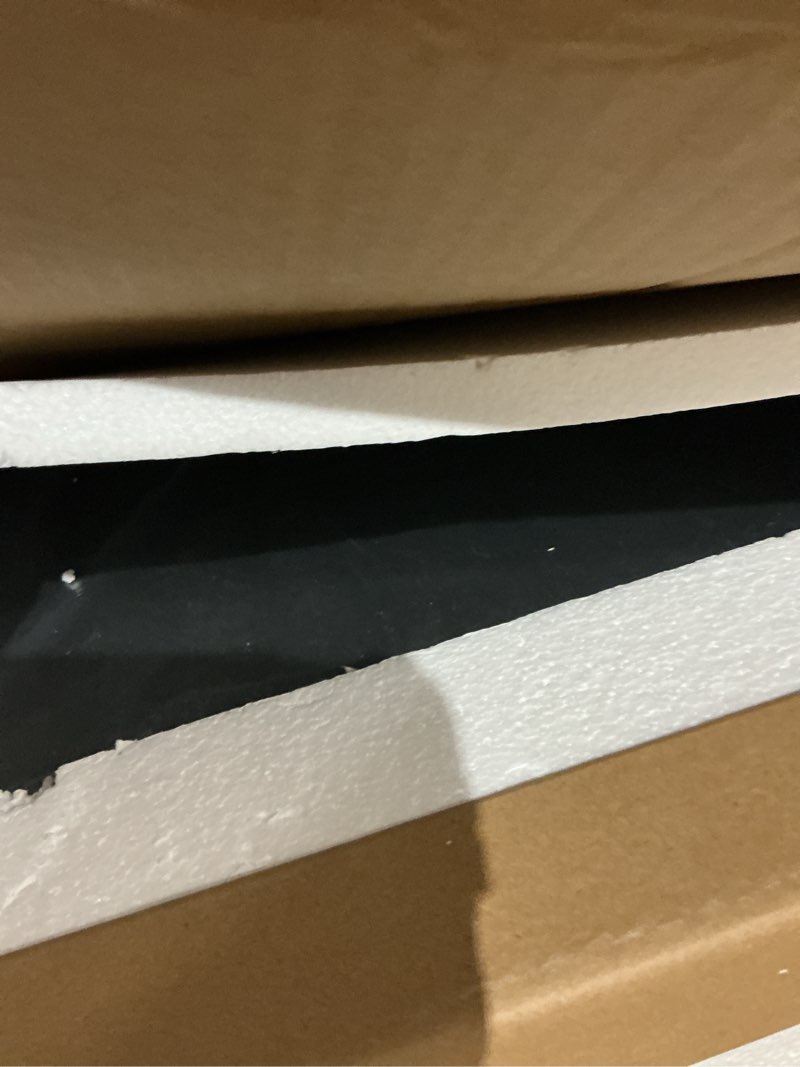 Condition photo showing Good Condition for movo 24 inch x 30 inch black metal framed bathroom mirror medicine cabinet rectangle tilting beveled vanity mirrors recess or surface mount installation 24"w x 30"h black