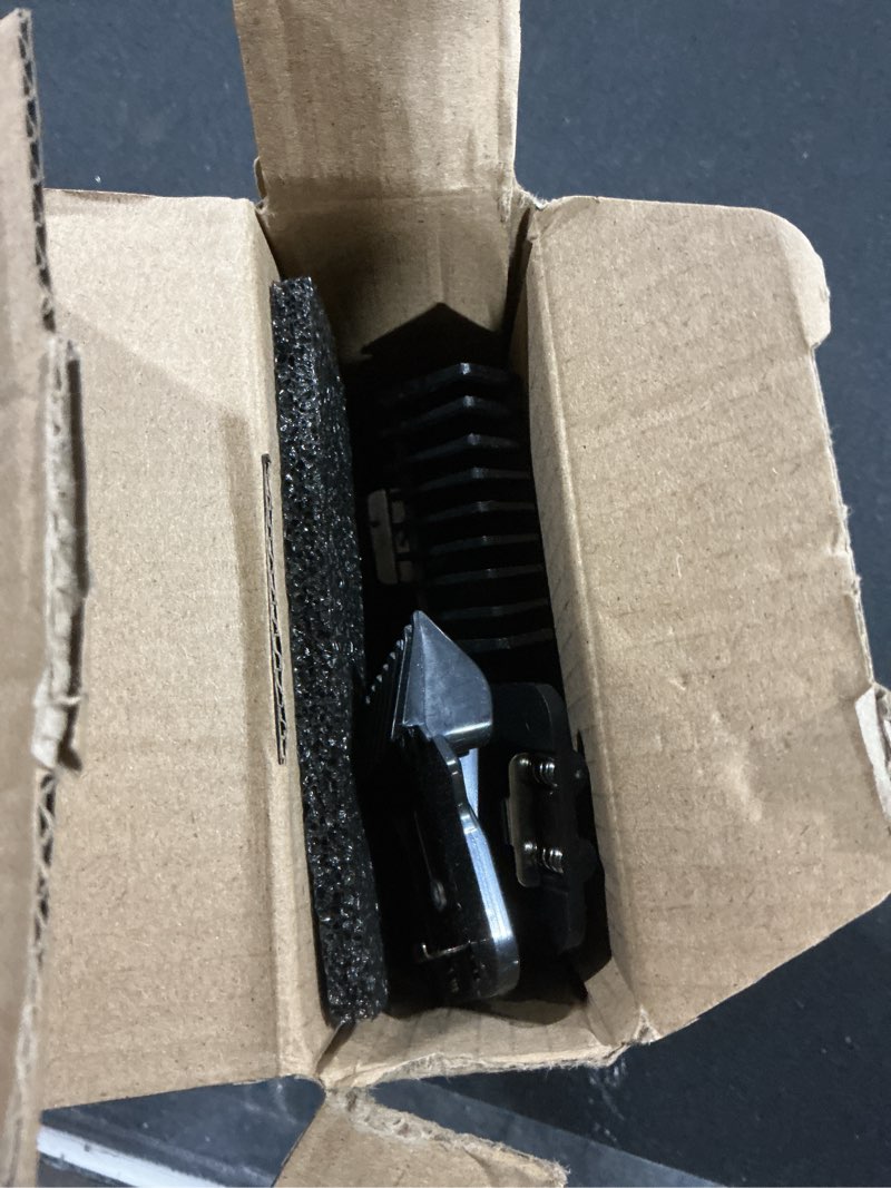 Condition photo showing Good Condition for 8 Pack Premium Trimmer Guards Fit for BaBylissPRO Barberology FX787 & FX726 Trimmer, Replacement Guards with Metal Spring Clip - From 1/32-5/4 inch Snap on Blade Attachment Combs Set 8 Premium Trimmer Guards