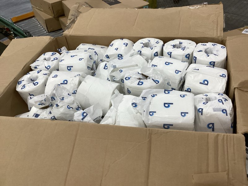 Condition photo showing As Is for boardwalk b6144 2-ply septic safe toilet tissue - white (96/carton)